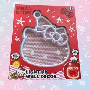 Hello Kitty Christmas light up wall decor